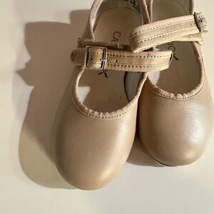 Tan Tap Shoes - Little Girls 10W